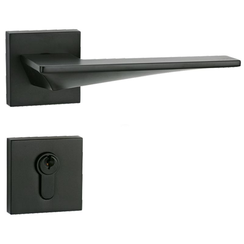 Modern Design Slender Lever Handle Door Lock