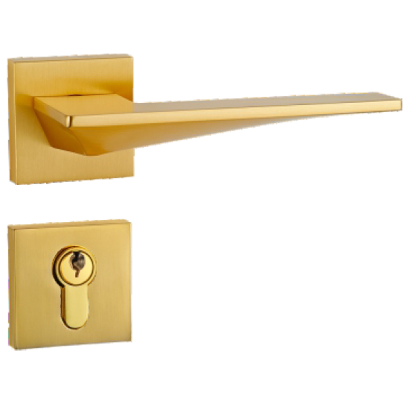 Modern Design Slender Lever Handle Door Lock