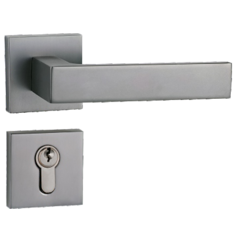 Modern Style Square Shape Handle Lever Door Lock