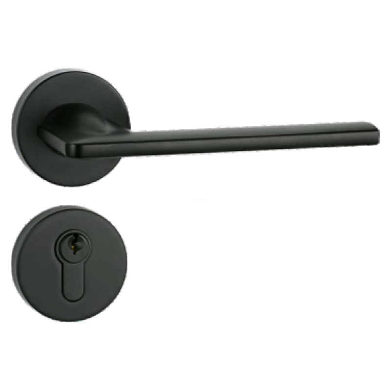 Modern Room Door Slim Lever Handle Lock