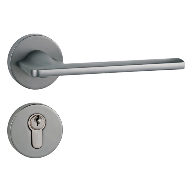 Modern Room Door Slim Lever Handle Lock