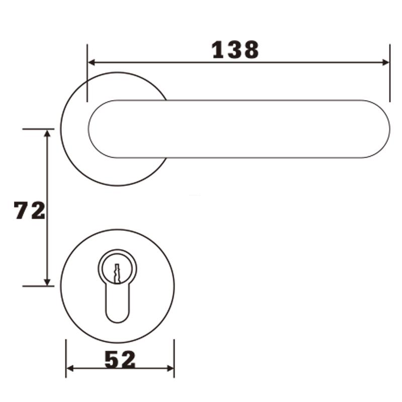 high-quality digital lock for gate supply for home-4