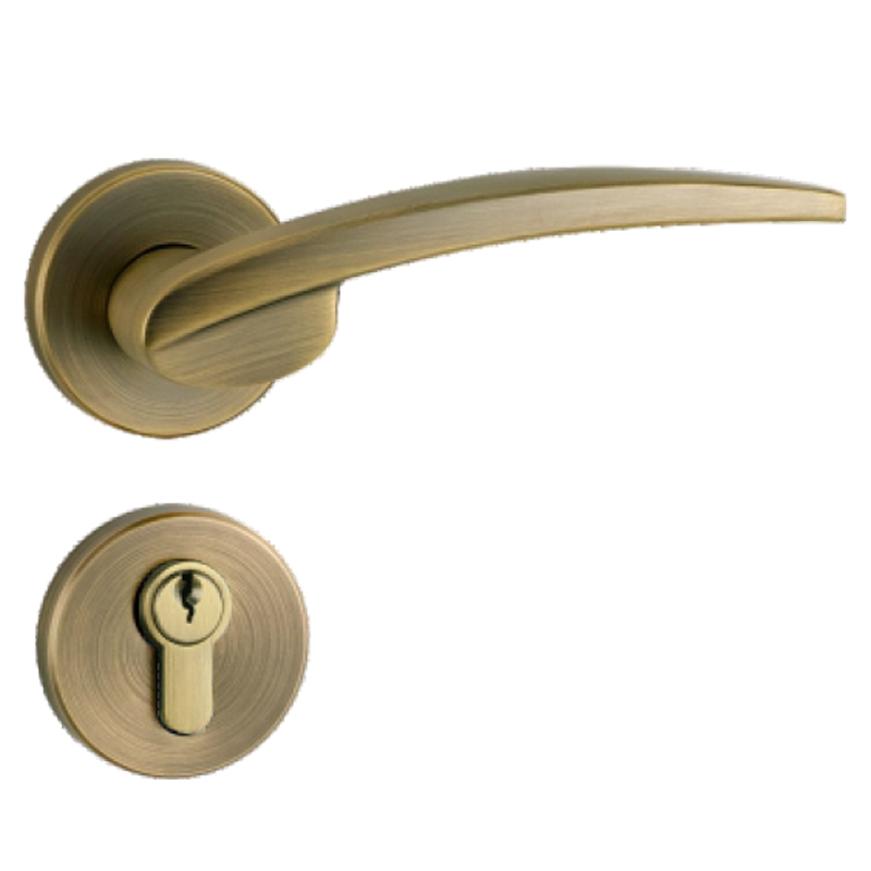 Traditional Style Room Door Lever Handle Lock