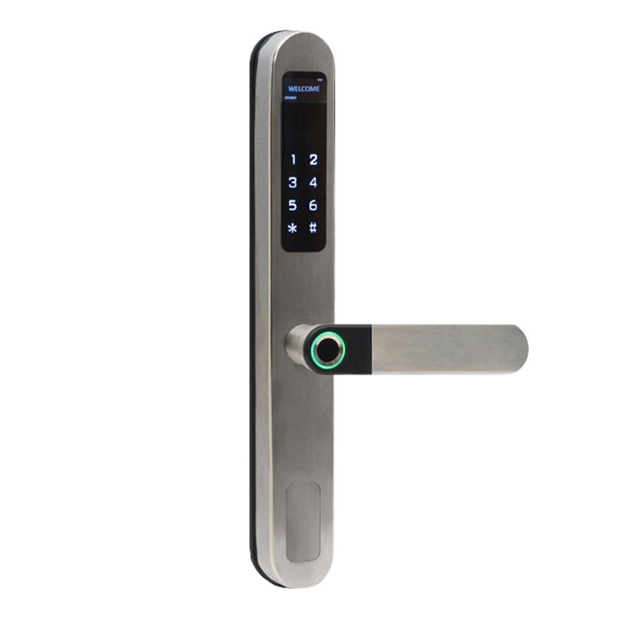 Narrow Edge  Door Lock ,4 in 1 Electronic Smart Door Lock with Waterproof Door Lock