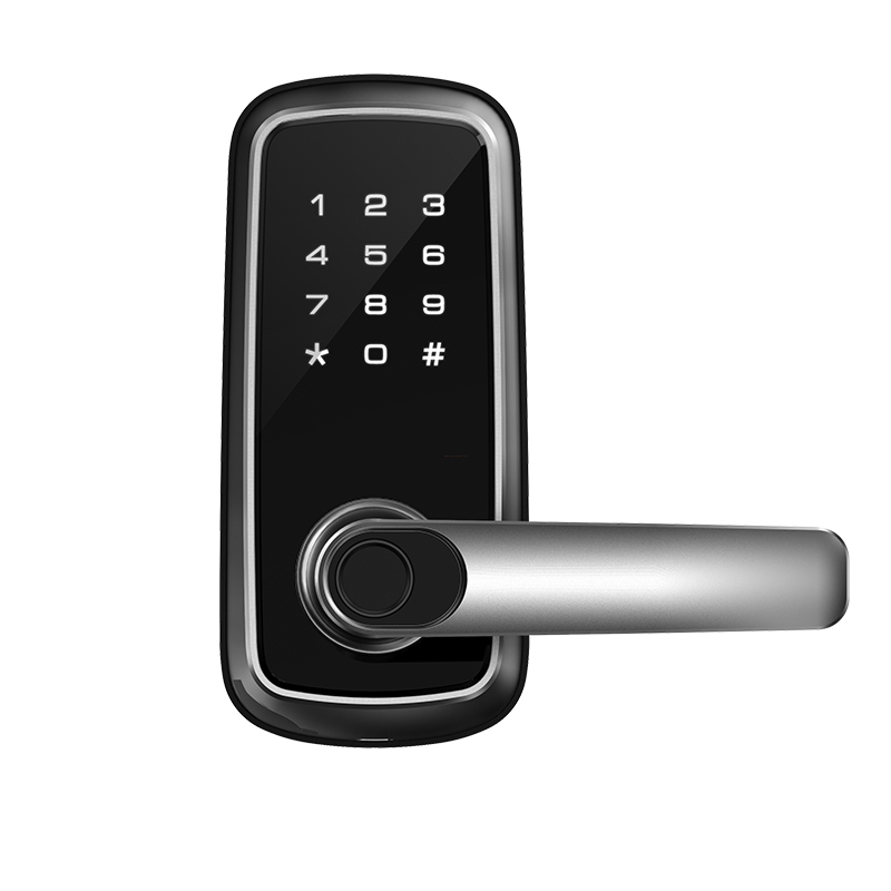 Electronic Door Lock  Fingerprint & PIN Code  Lock with TUYA Bluetooth Function, Smart Lock Door Handle