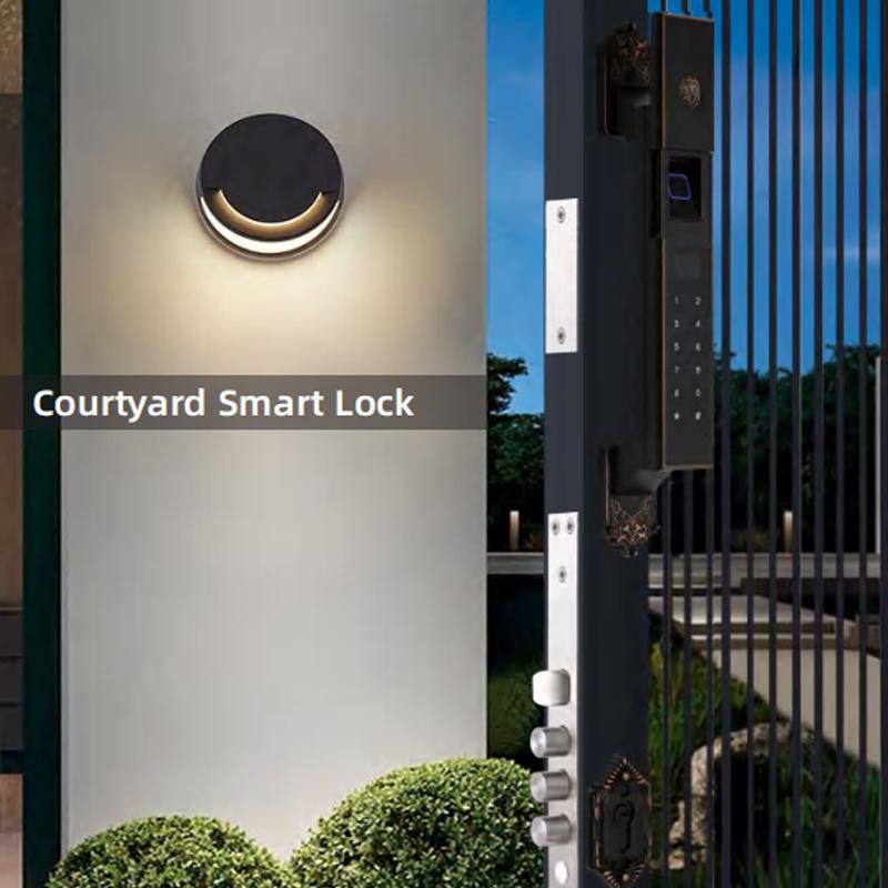 product-FUYU lock-OEM Smart Lock Waterproof Coutyard Door Lock Can Remote Unlock-img