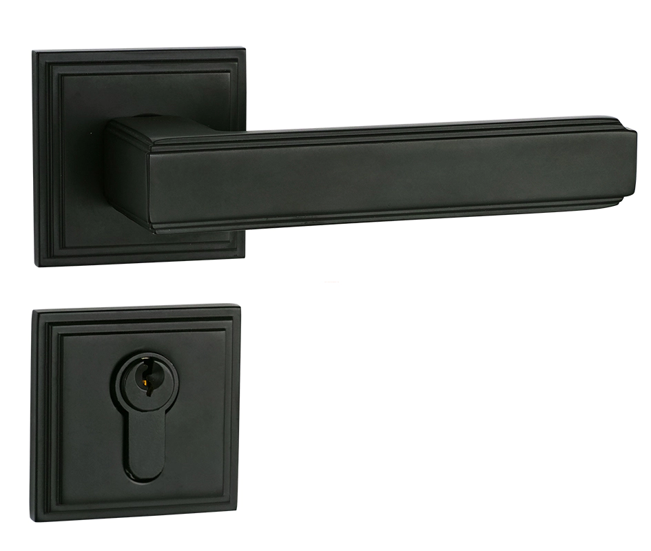 High Quality Zinc Alloy Lever lock mechanic Door Handle Lock