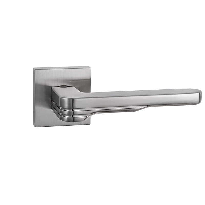 Door Lock Handle Zinc Alloy Interior Handle Lever  Lock Internal Door Handle Sets