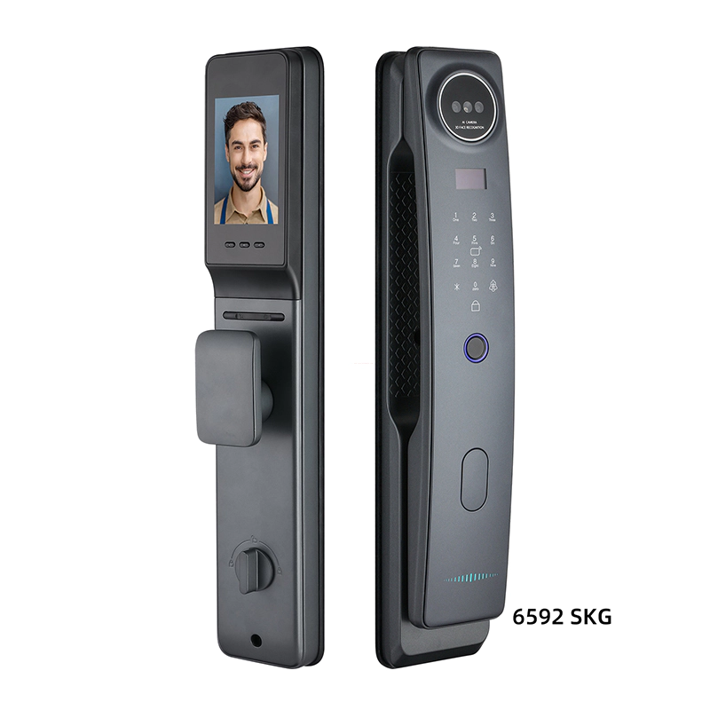 Smart Door Lock With Camera 3D Face Recognition Door Lock Security Fully Automatic Smart Lock