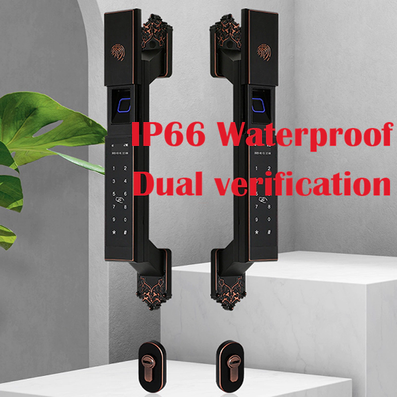 Fully Automatic Intelligent Courtyard Lock Double Verification, More Secure Smart Lock