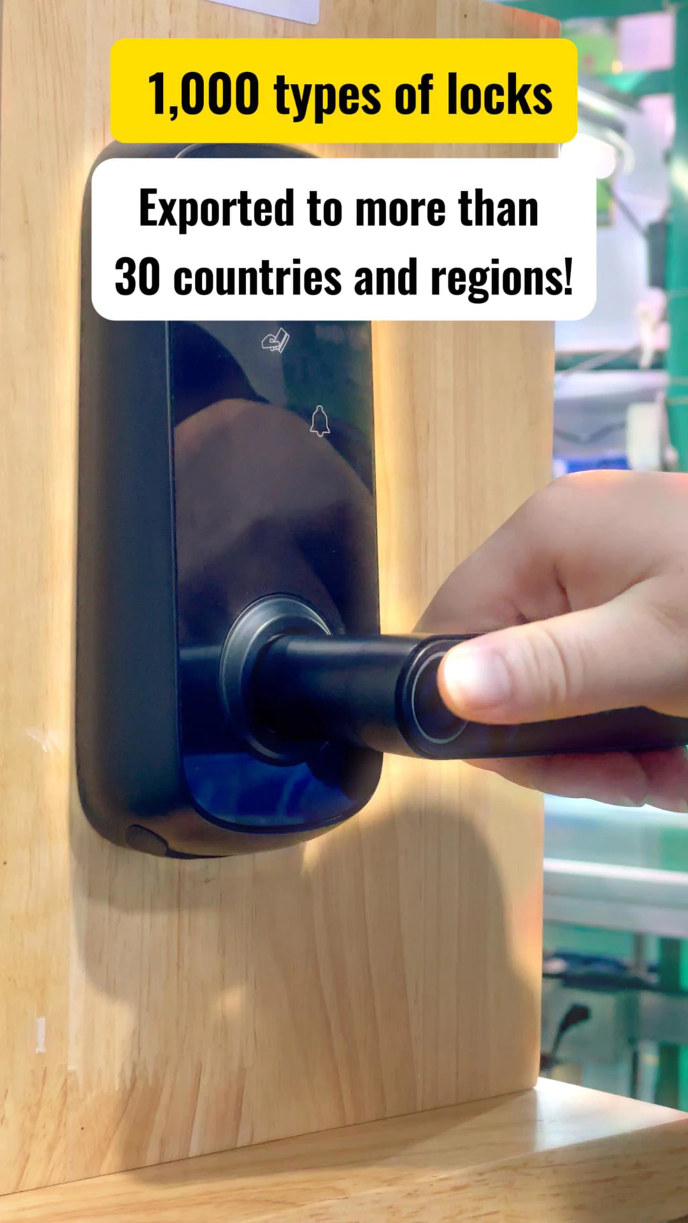High Quality Smart Door Lock Digital Handle Lock