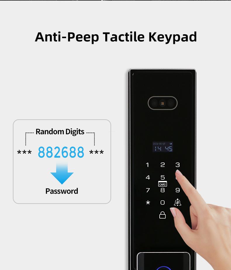 news-FUYU lock-New Product 3D Face Recognition Lock Smart Door Lock-img-2