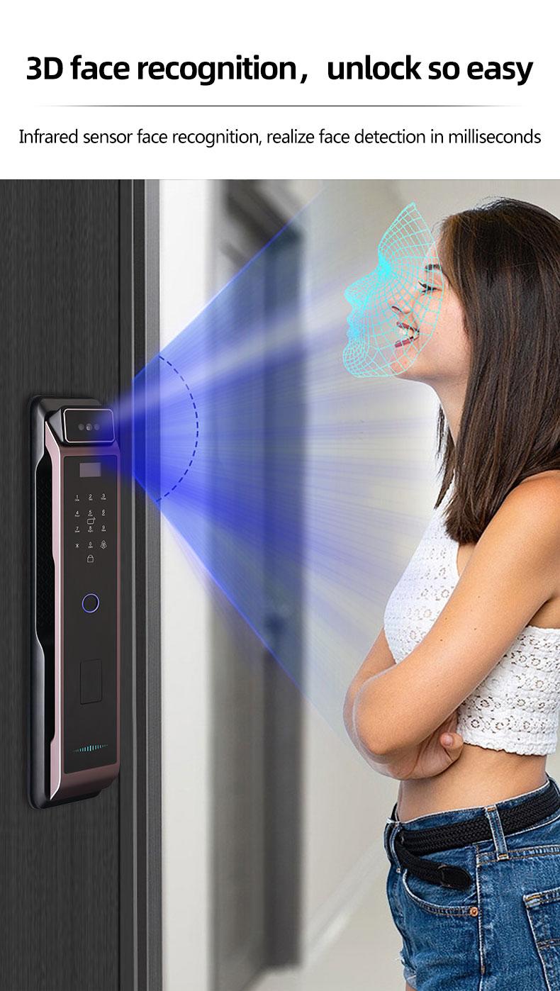 news-High quality intelligent door lock with facial recognition for quick unlocking-FUYU lock-img-1