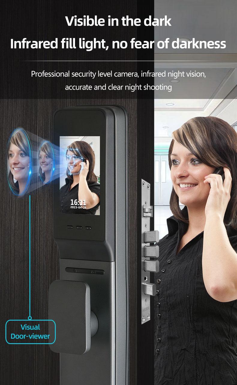 news-High quality intelligent door lock with facial recognition for quick unlocking-FUYU lock-img-2