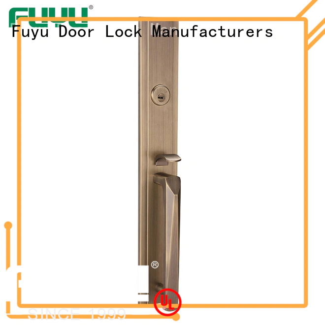 FUYU plated mortise lock on sale for residential