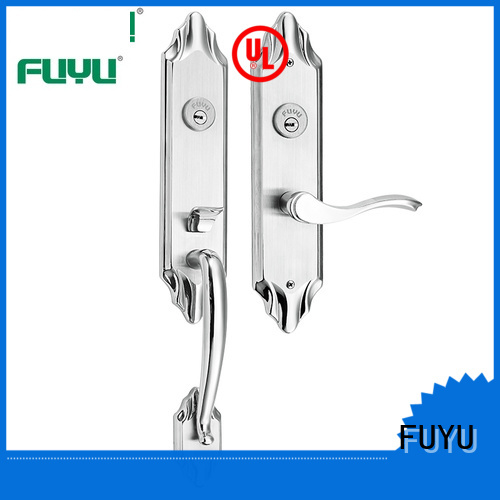 FUYU cylider stainless steel door locks with international standard for mall