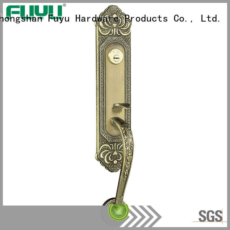FUYU handle zinc alloy door lock for metal door meet your demands for mall