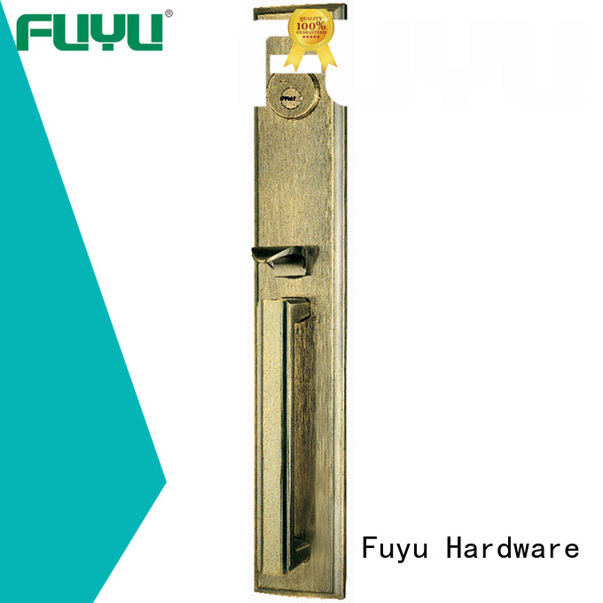 dubai zinc alloy mortise handle door lock timber factory FUYU