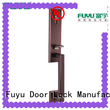 FUYU custom grip handle door lock for sale for mall