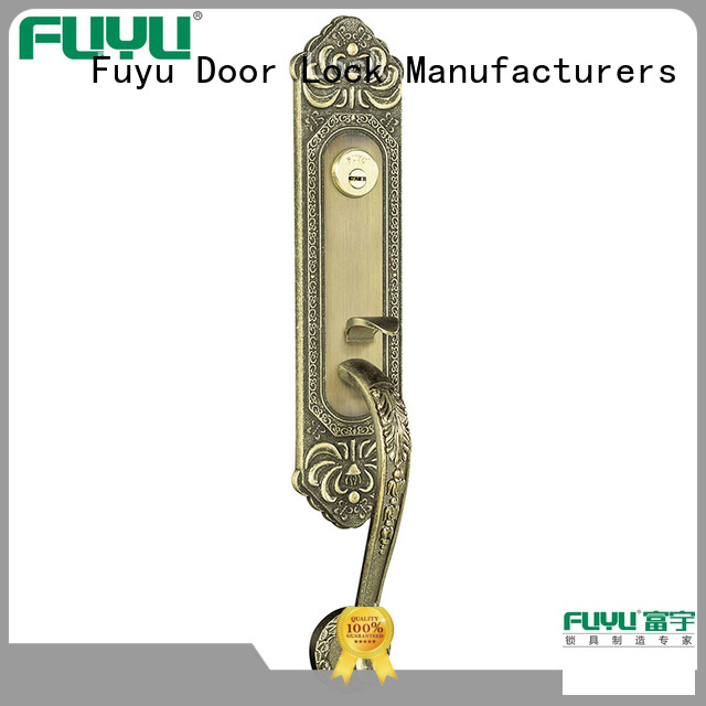 FUYU quality zinc alloy door lock for wooden door meet your demands for shop