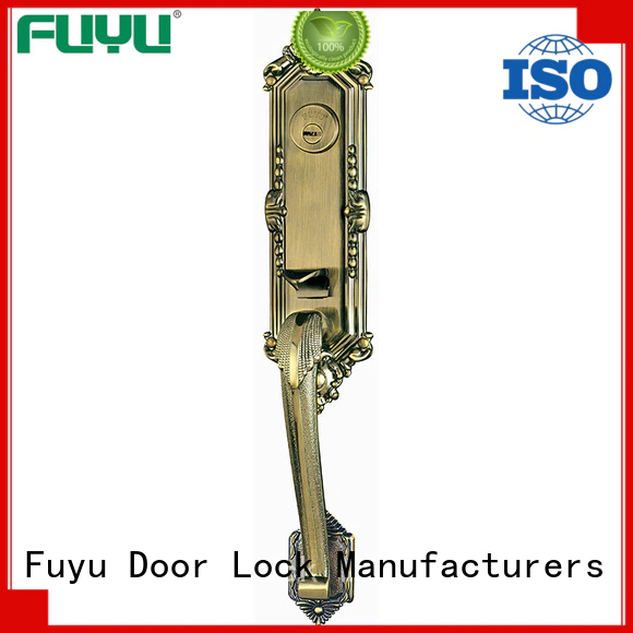 FUYU exterior zinc alloy mortise door lock on sale for entry door