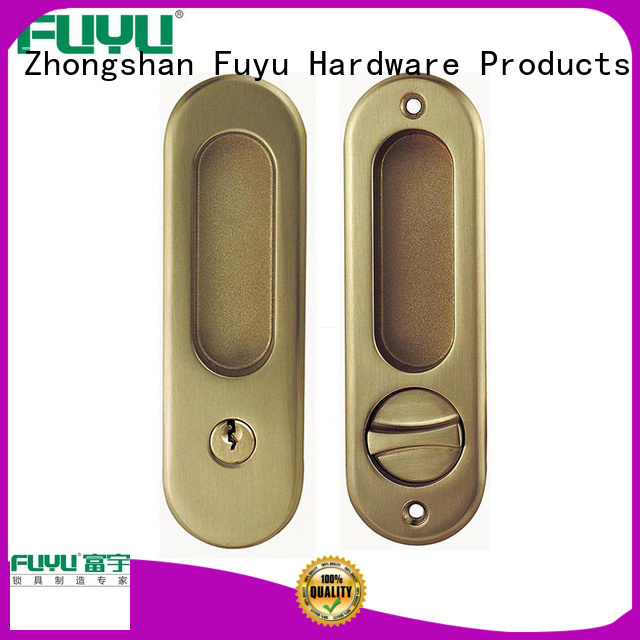 FUYU quality zinc alloy door lock factory with latch for entry door