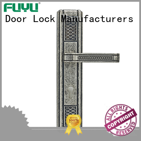 FUYU mortise handle lock with international standard for wooden door