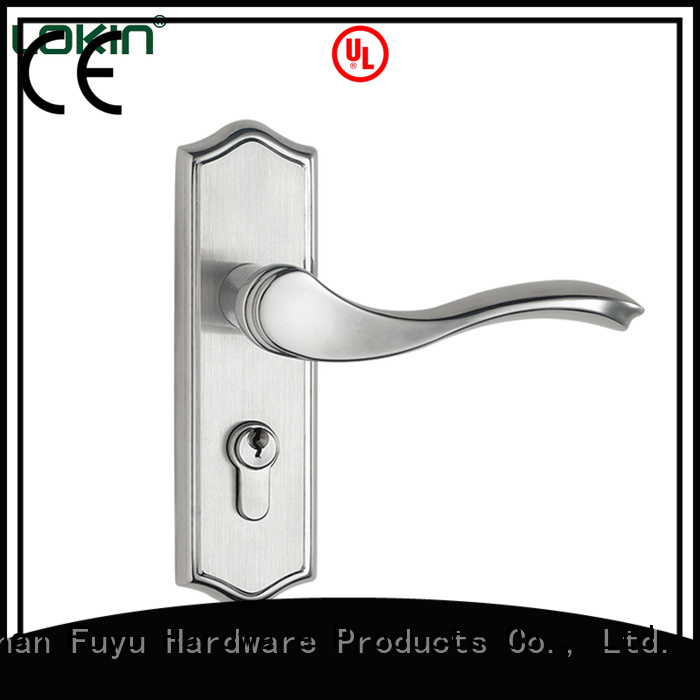 FUYU mortise door handle extremely security for shop