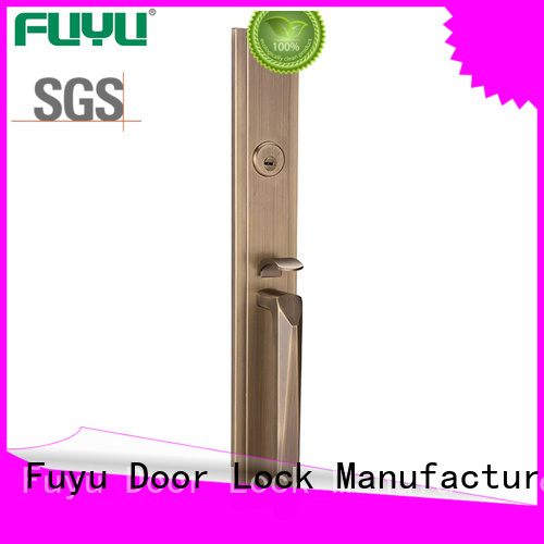 FUYU products zinc alloy handle door lock on sale for mall