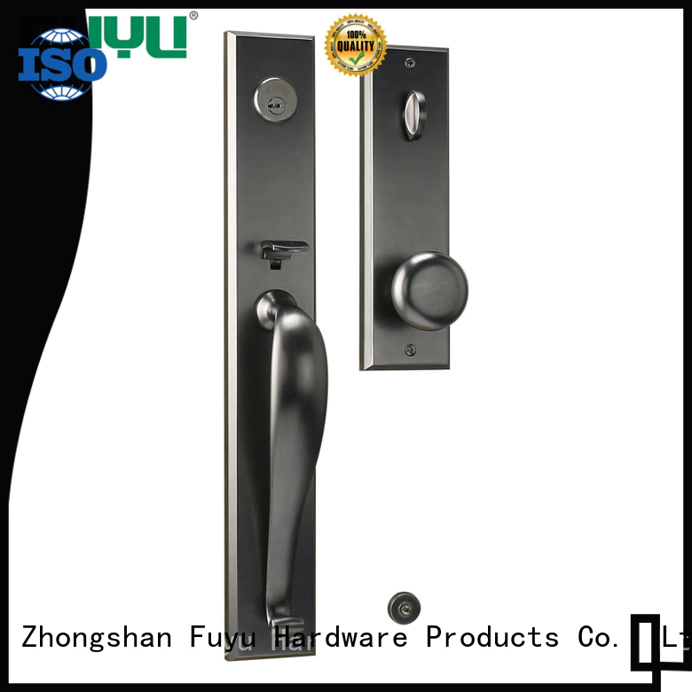 FUYU durable zinc alloy door lock for metal door mortise for shop