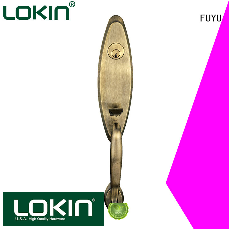 FUYU wooden mortise deadbolt lock with hardness for shop