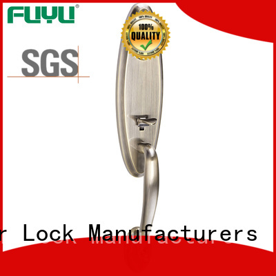 FUYU panel door handle lock on sale for entry door