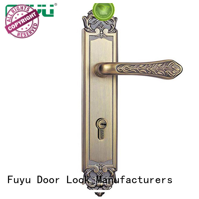high security zinc alloy door lock for timber door profile with latch for entry door