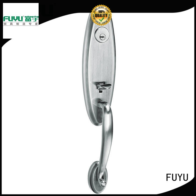 FUYU online zinc alloy door lock for wood door with latch for entry door