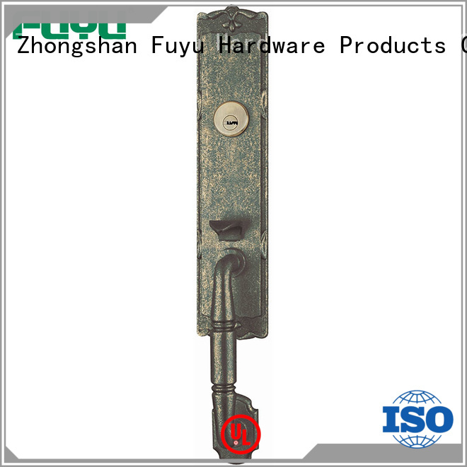 FUYU high security handle door lock supplier for shop