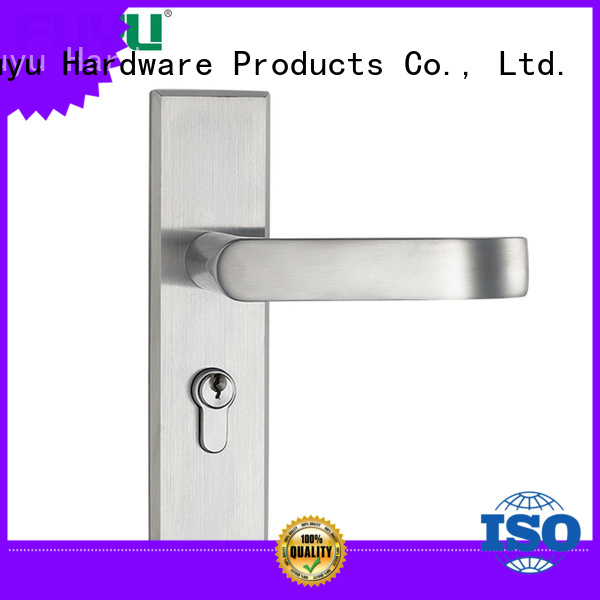 FUYU online stainless steel sliding door lock extremely security for residential