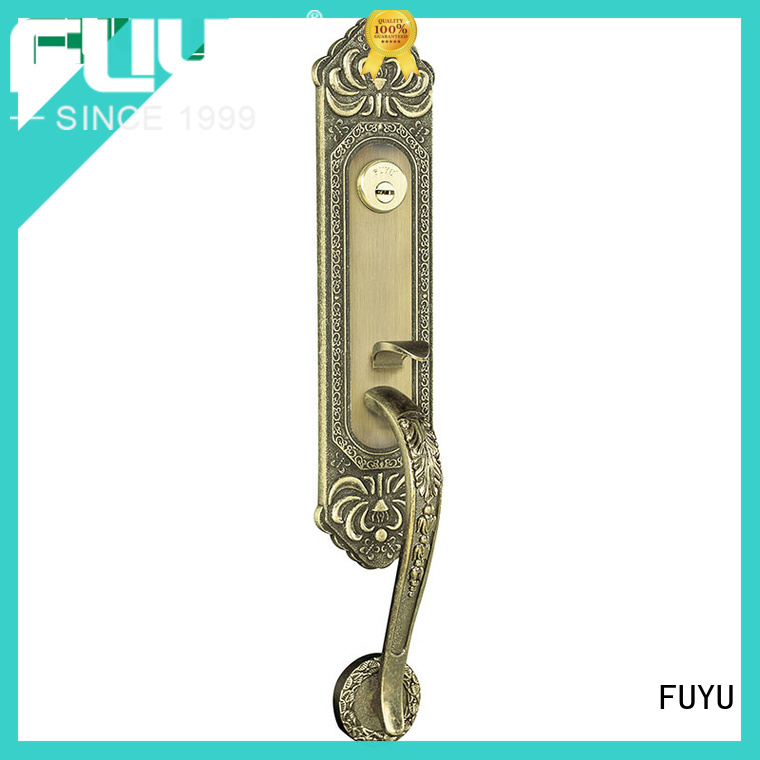 FUYU double american style zinc alloy door lock selling home