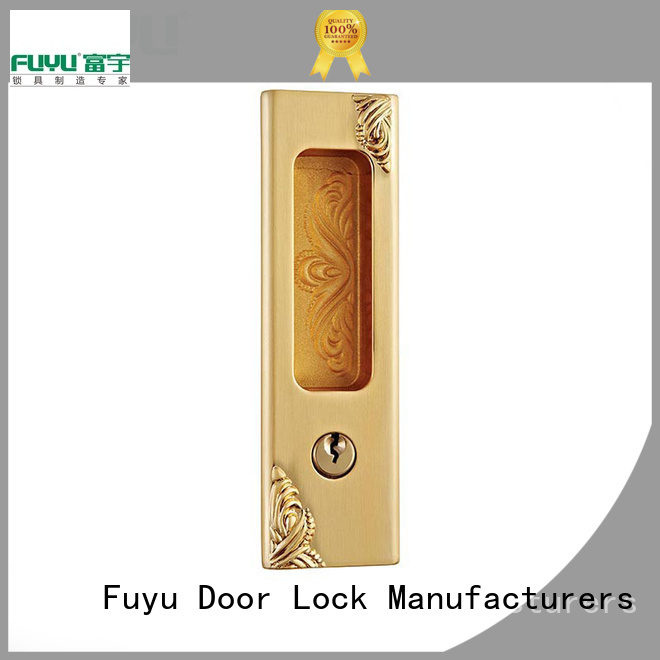 FUYU cycle zinc alloy door lock on sale for entry door