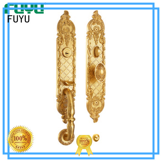 FUYU online mortise lock brass lock for mall