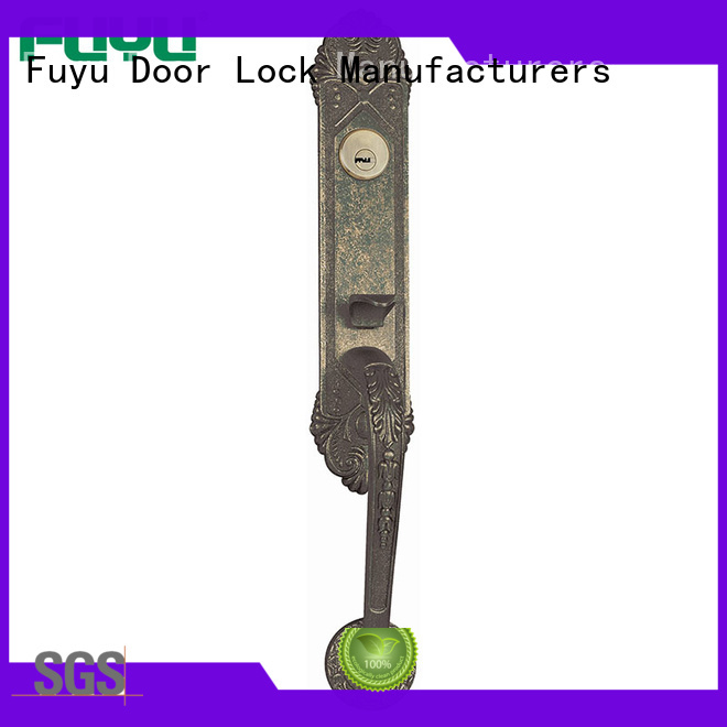 FUYU durable zinc alloy door lock for wooden door with latch for indoor
