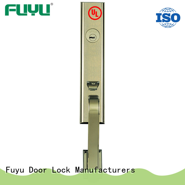 quality five lever lock grip with latch for entry door