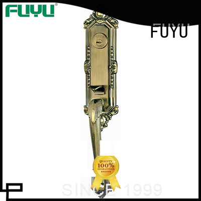FUYU handle door lock manufacturer for entry door
