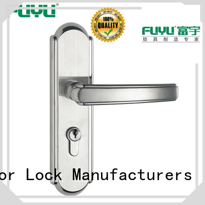 FUYU ss modern door locks with international standard for mall
