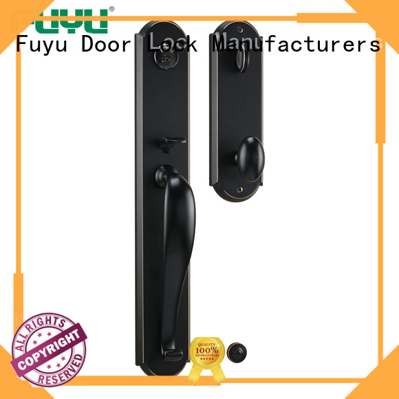 FUYU custom handle door lock manufacturer for entry door