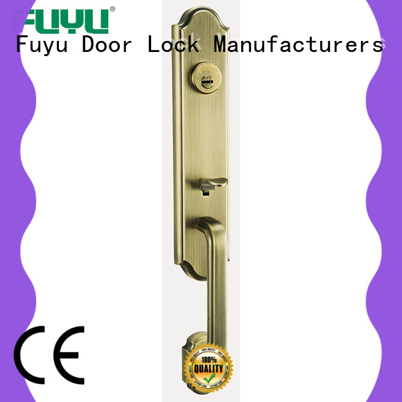 quality zinc alloy door lock for metal door year with latch for shop
