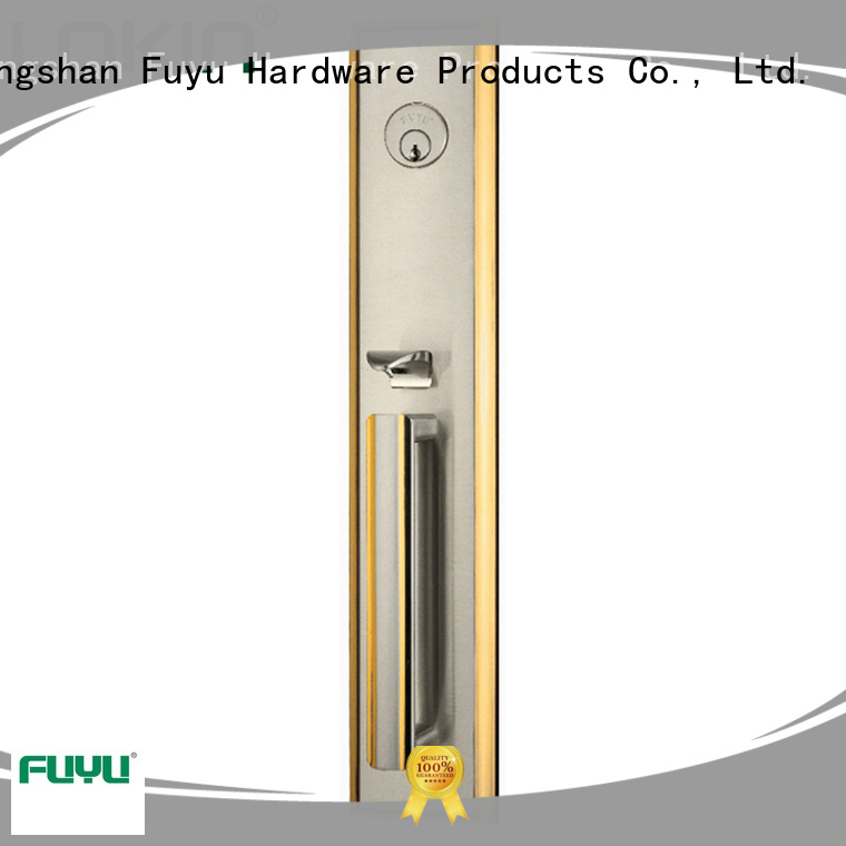 FUYU install zinc alloy door lock for wood door meet your demands for shop