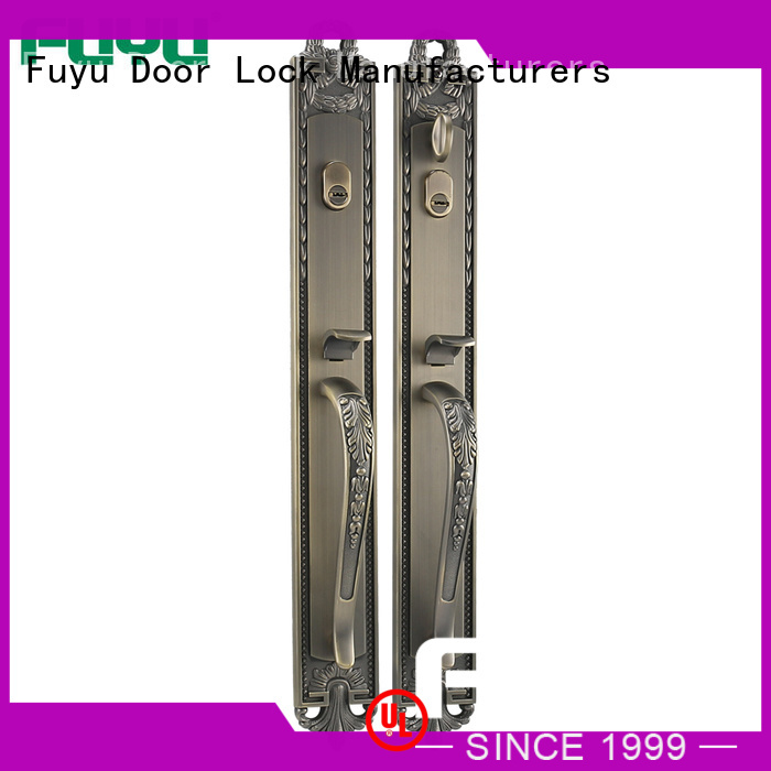 FUYU high security grip handle door lock for sale for residential