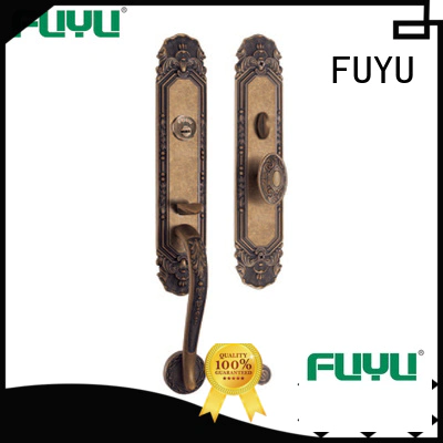 FUYU high security brass door knob with lock meet your demands for shop