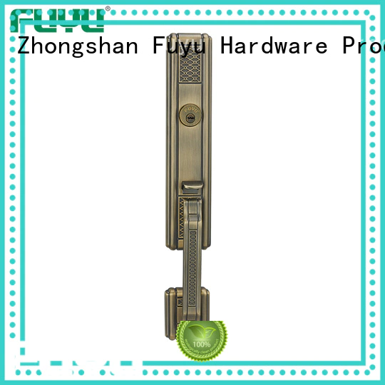 FUYU durable zinc alloy grip handle door lock meet your demands for indoor