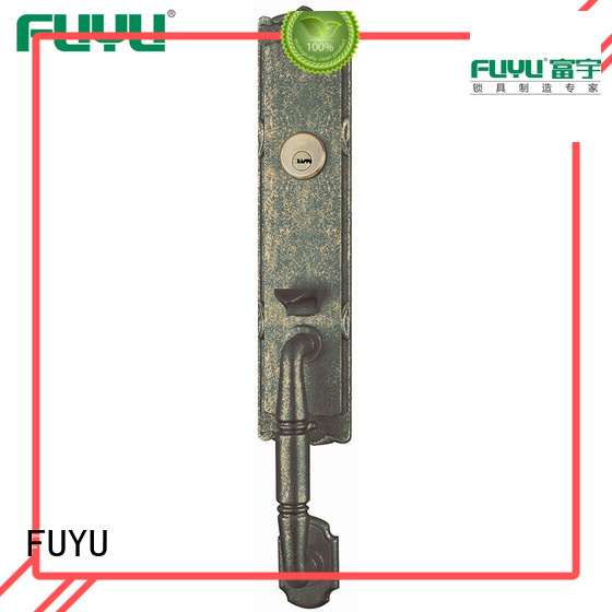 FUYU profile zinc alloy mortise door lock on sale for entry door